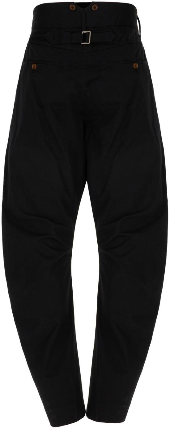 26SS 비비안웨스트우드 스트레이트 팬츠 2F010022W01CCN401 BLACK - VIVIENNE WESTWOOD