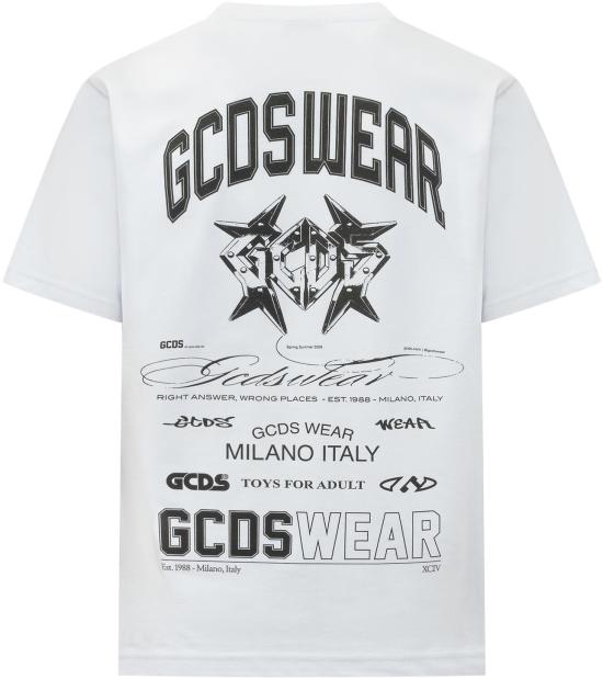 26SS 지씨디에스 탑 C1MWQC070J079100B WHITE - GCDS