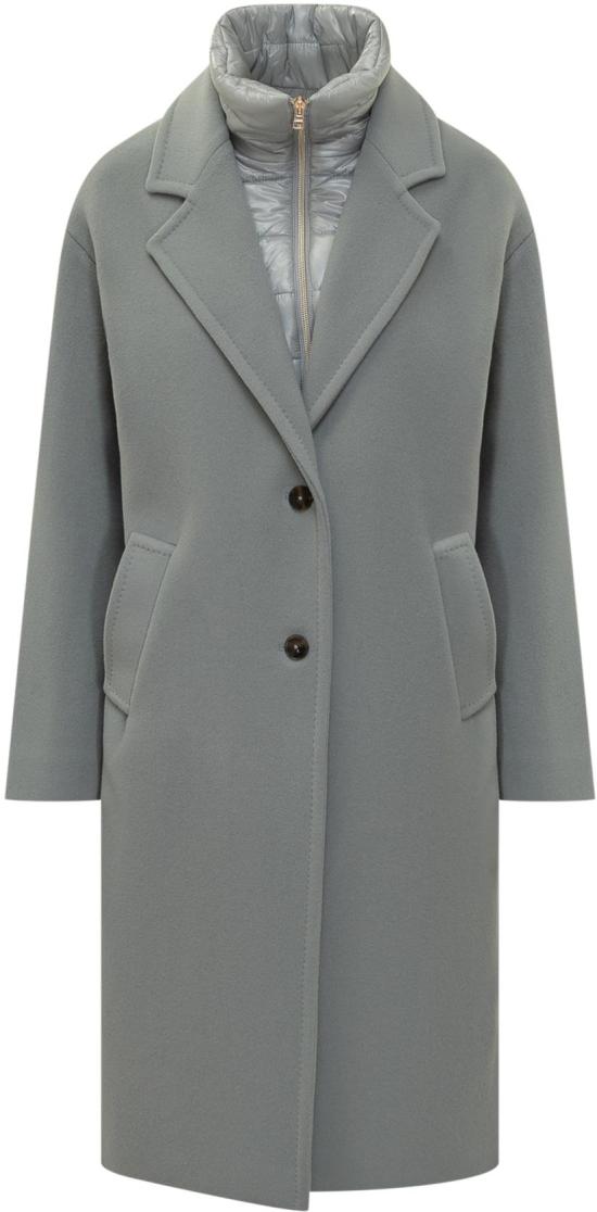 25FW 에르노 벨루어 울 클로스 & 울트라라이트 나일론 코트 CA000594D334779095 GREY