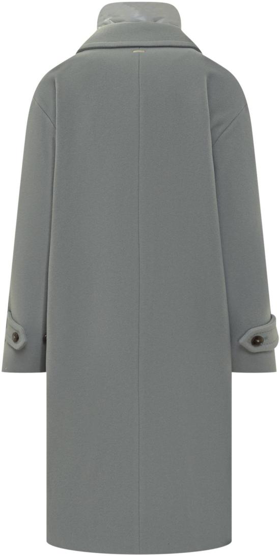 25FW 에르노 벨루어 울 클로스 & 울트라라이트 나일론 코트 CA000594D334779095 GREY - HERNO