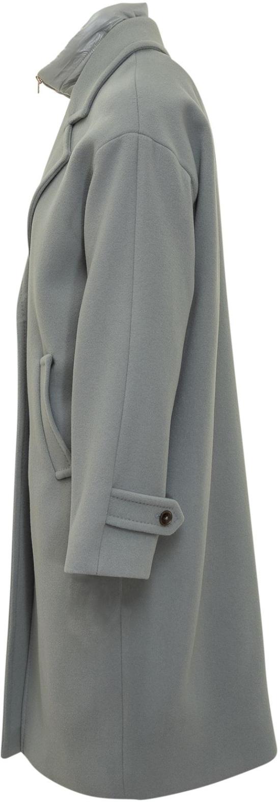 25FW 에르노 벨루어 울 클로스 & 울트라라이트 나일론 코트 CA000594D334779095 GREY - HERNO