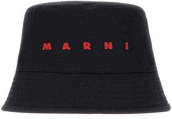 25SS 마르니 버킷햇 CLZC0110S0UTC31100N99 BLACK