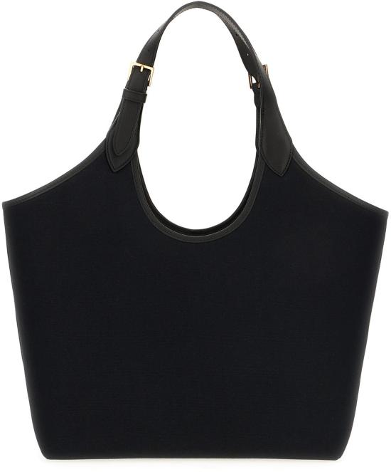 26SS 베르사체 라 메두사 캔버스 토트백 10222101A030951B00V BLACK - VERSACE