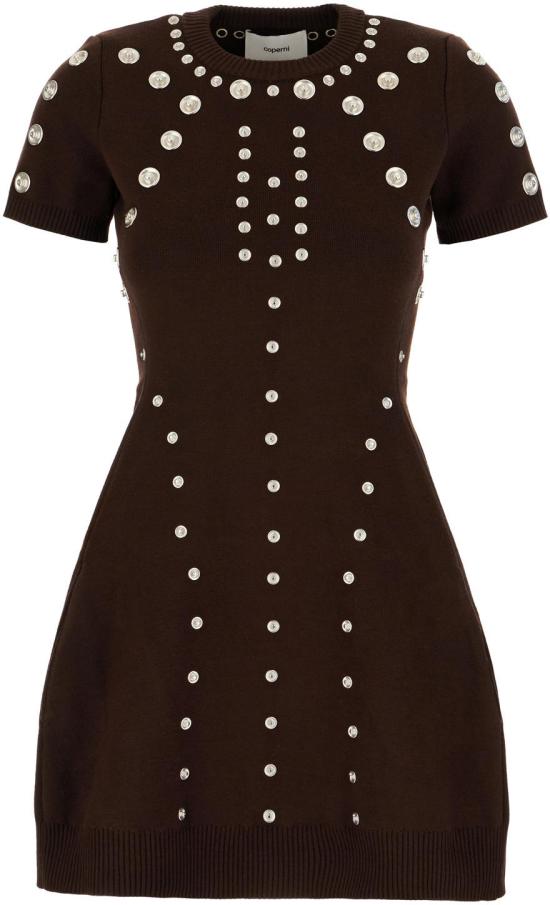 25FW 코페르니 숏 원피스 COPML164Y3019BRW BROWN