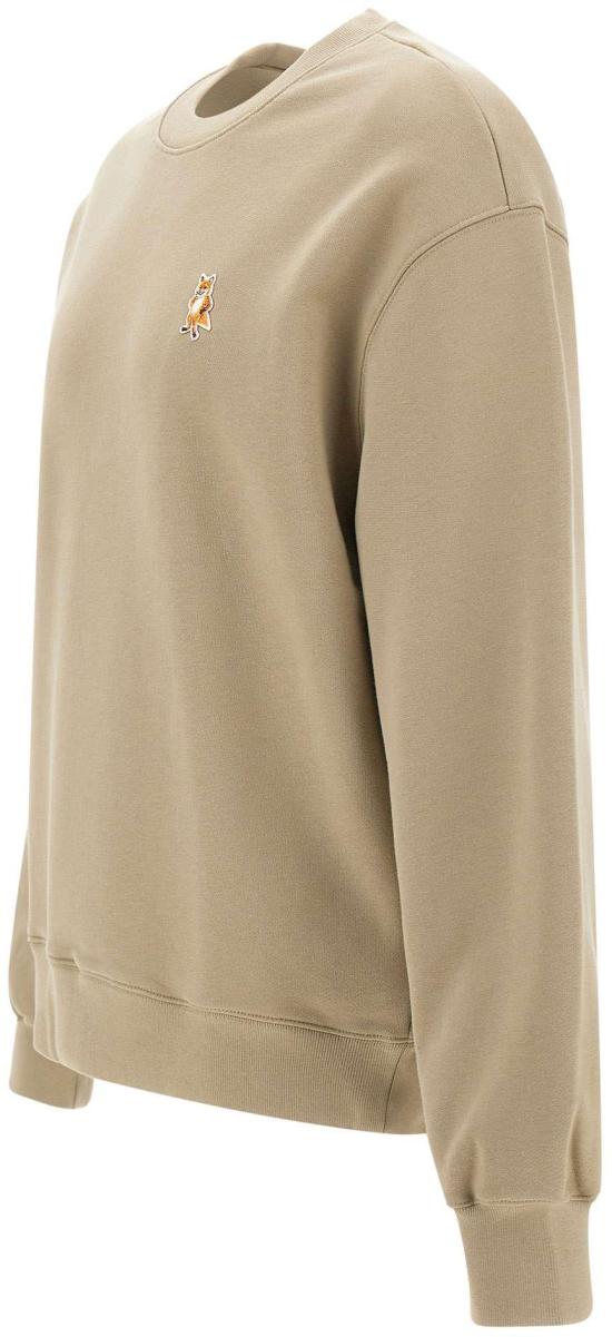25FW 메종키츠네 스탠딩 폭스 컴포트 스웨트셔츠 PM00311KM03410302 BEIGE - MAISON KITSUNE