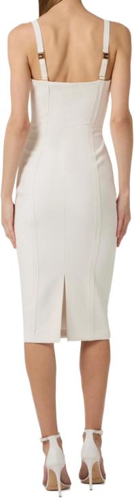26SS 엘리자베타프랜치 미디 원피스 AB91861E2360 WHITE - ELISABETTA FRANCHI