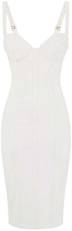 26SS 엘리자베타프랜치 미디 원피스 AB91861E2360 WHITE