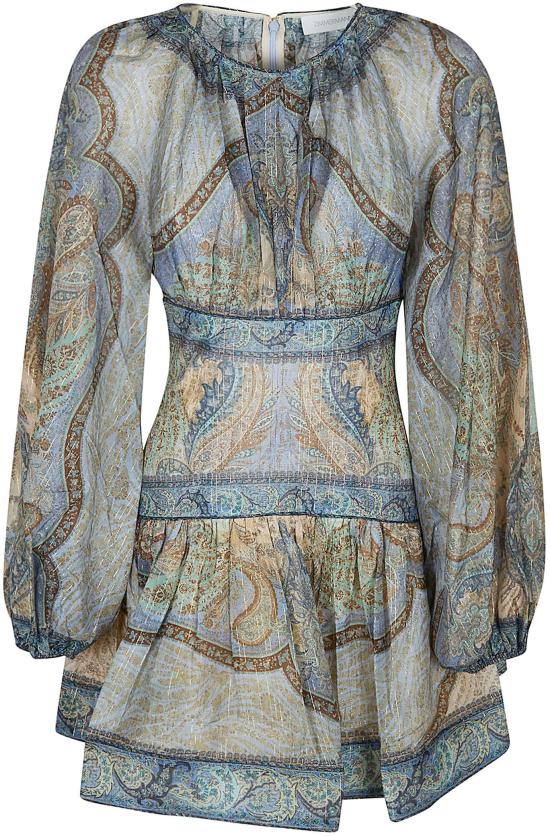 26SS 짐머만 미디 원피스 5515DRS262 DIVERS