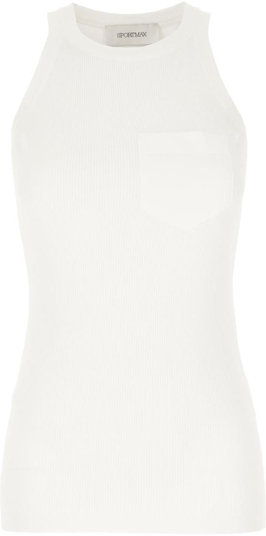 25SS 스포트막스 민소매 티셔츠 AIA001 WHITE