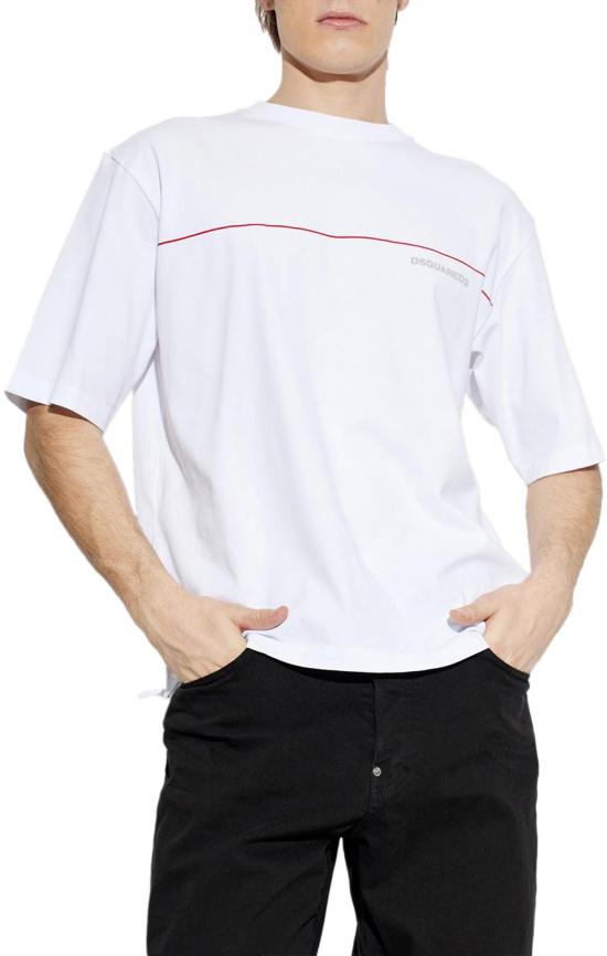 26SS 디스퀘어드2 반팔 티셔츠 S71GD1653D20033100 WHITE - DSQUARED2