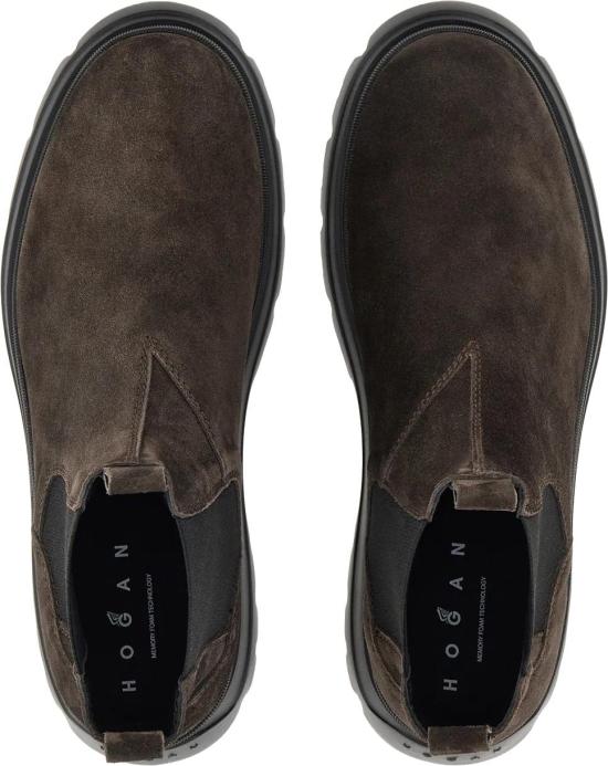 25FW 호간 앱스트랙트 포즈 가디건 HXM6920FT20BYES808 BROWN - HOGAN