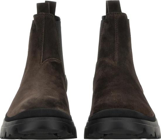 25FW 호간 앱스트랙트 포즈 가디건 HXM6920FT20BYES808 BROWN - HOGAN