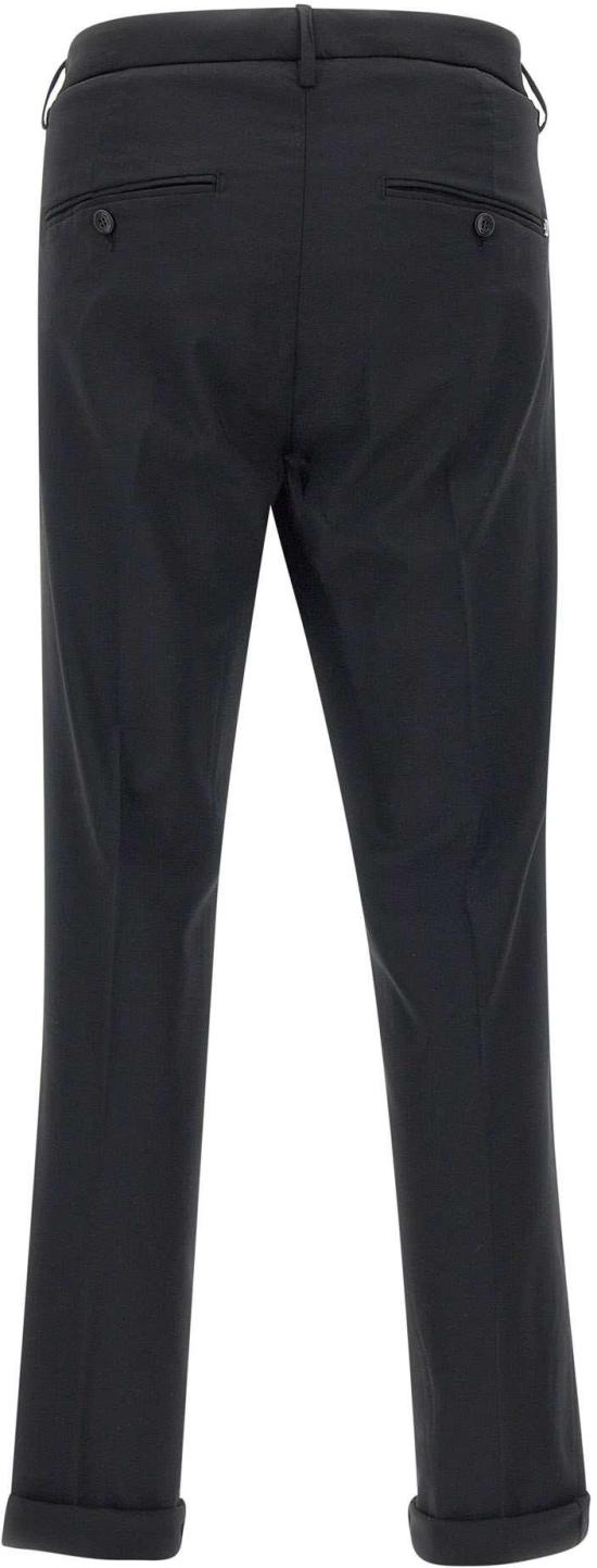 26SS 돈답 스트레이트 팬츠 UP235WS0114002999 BLACK - DONDUP