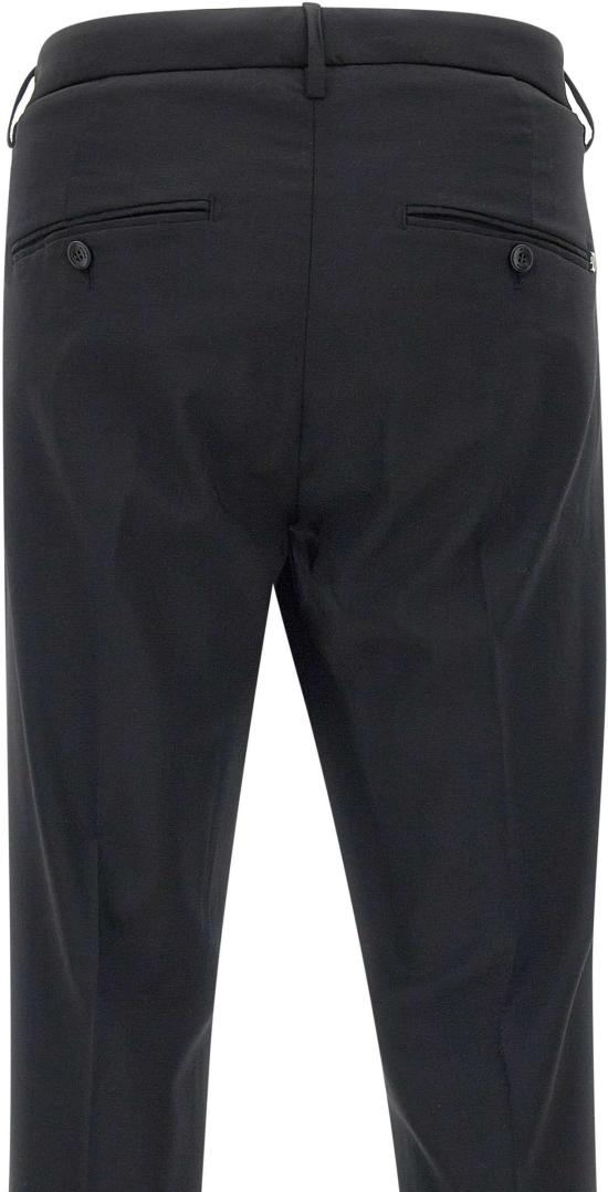 26SS 돈답 스트레이트 팬츠 UP235WS0114002999 BLACK - DONDUP