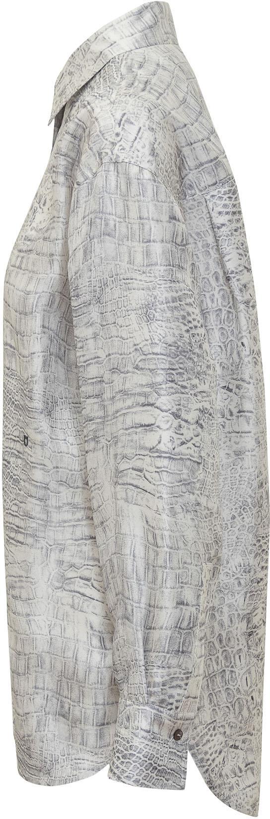 26SS 살바토레 페라가모 블라우스 13H514790949 LICHTGREY - SALVATORE FERRAGAMO