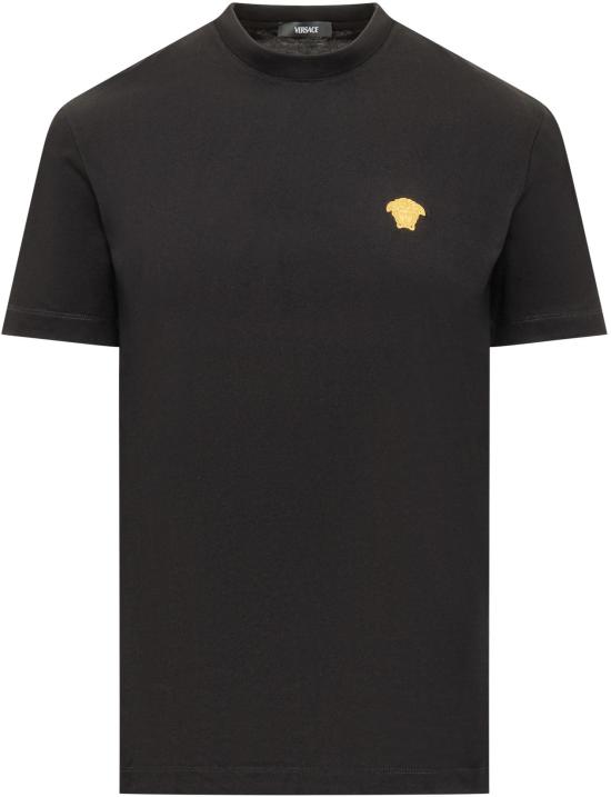 25FW 베르사체 반팔 티셔츠 10084811A084891B000 BLACK
