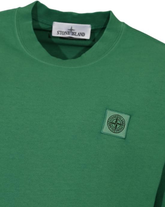 26SS 스톤 아일랜드 반팔 티셔츠 2100030S0115V005H GREEN - STONE ISLAND