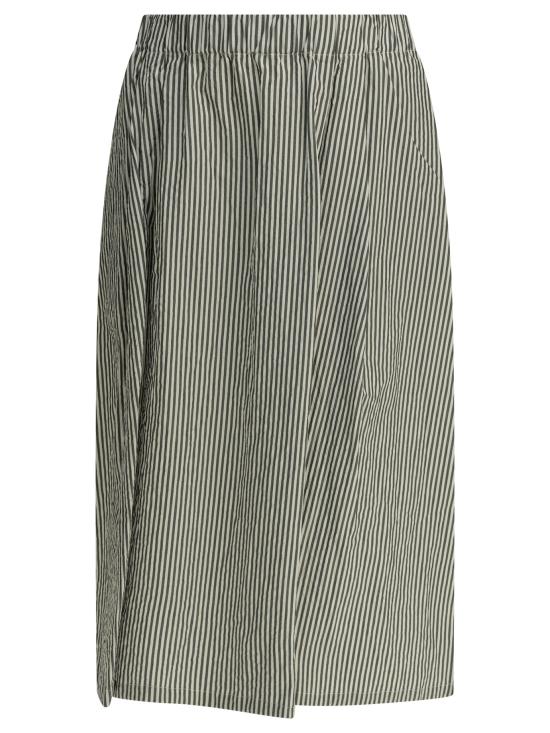 26SS 아푼토비 미디 스커트 P1975TS958NERO Black