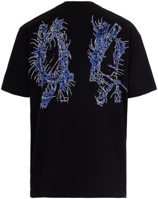 26SS 44레이블 반팔 티셔츠 B0030556FA706P766 BLACK - 44 LABEL