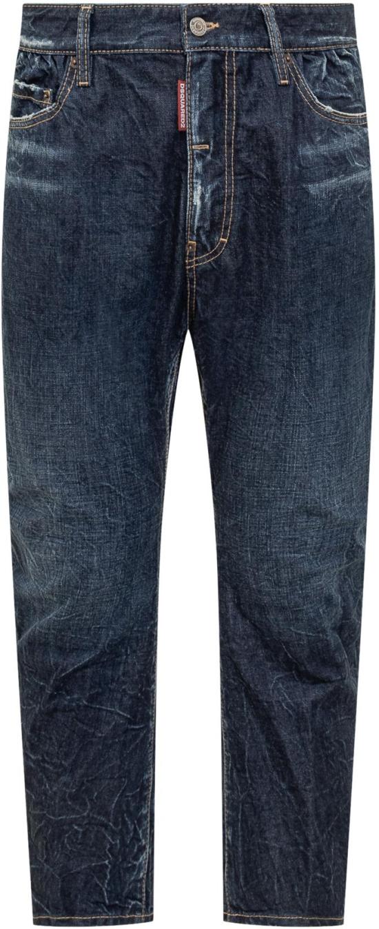 25FW 디스퀘어드2 데님 팬츠 S71LB1638D30011470 NAVY