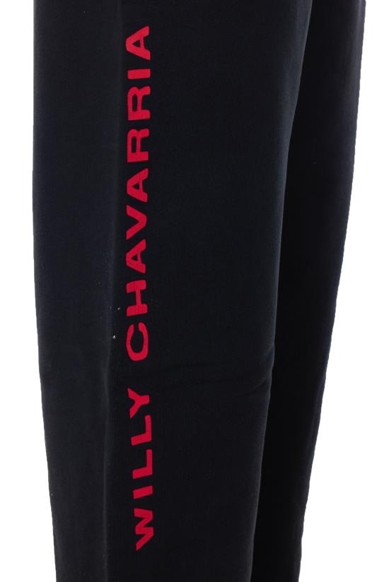 26SS 윌리 차바리아 스트레이트 팬츠 WCJSY0242 001 Black - WILLY CHAVARRIA
