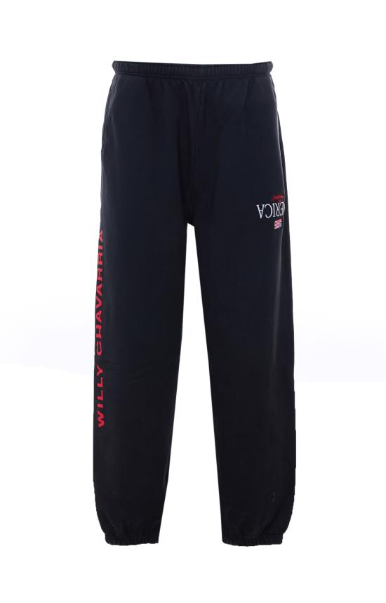 26SS 윌리 차바리아 스트레이트 팬츠 WCJSY0242 001 Black