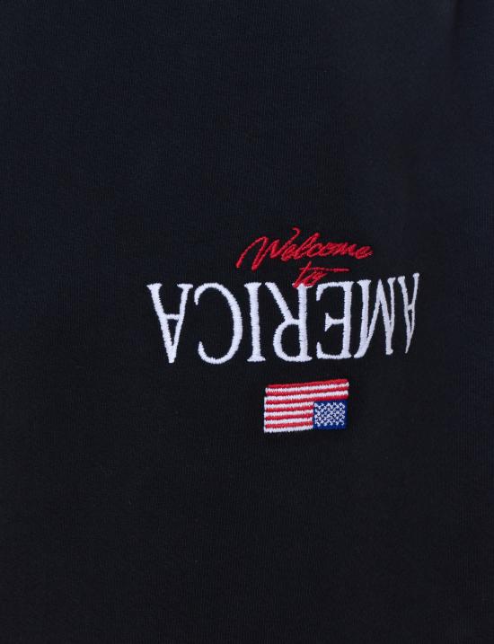 26SS 윌리 차바리아 스트레이트 팬츠 WCJSY0242 001 Black - WILLY CHAVARRIA