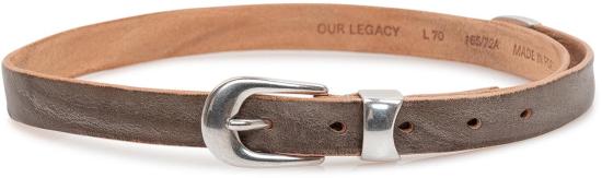 26SS 아워레가시 가죽 벨트 A2268BOVOVERCASTBLUE BROWN