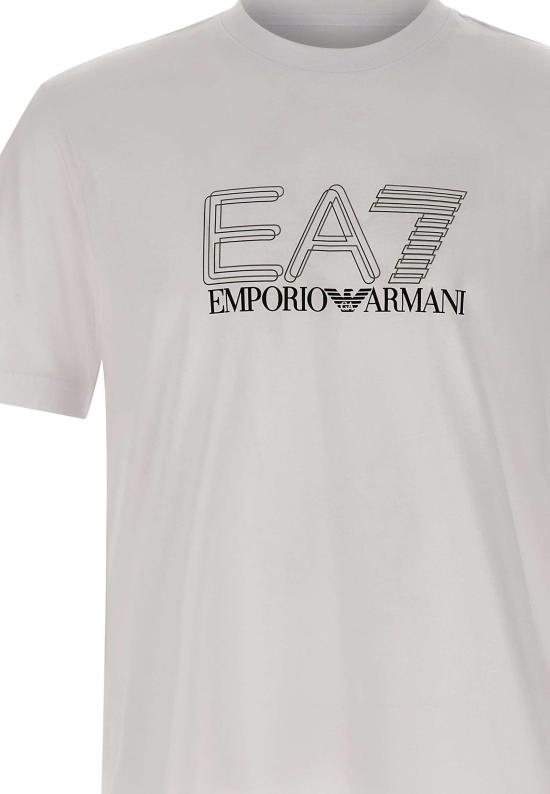 26SS 엠포리오 아르마니 반팔 티셔츠 7M001307AF10375U0002 WHITE - EMPORIO ARMANI