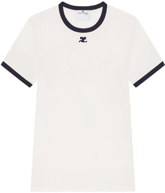 26SS 쿠레쥬 탑 VESJTS020JS0070HERWHTBLK WHITE