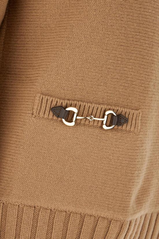 25FW 구찌 울 캐시미어 스웨터 836460XKEWK2604 BEIGE - GUCCI