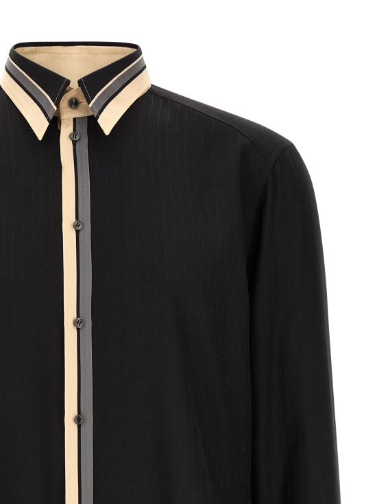 26SS 돌체앤가바나 긴팔 셔츠 G5ML1THI11THN5WH - DOLCE & GABBANA