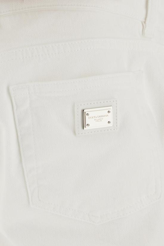 26SS 돌체앤가바나 5포켓 데님 트라우저 FTC68DG8OT5S9001 WHITE - DOLCE & GABBANA