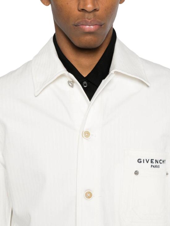 26SS 지방시 자켓 BM01F95171100 WHITE - GIVENCHY