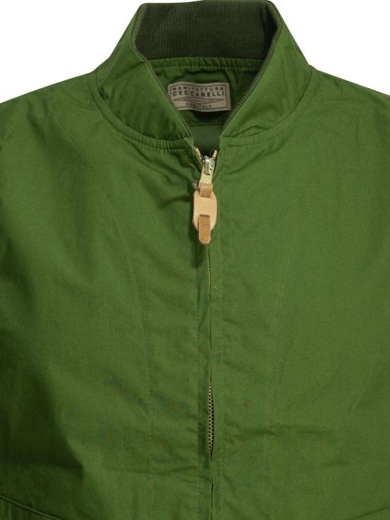 26SS 마니팟투라 체카렐리 자켓 6913CELIGHTGREEN - MANIFATTURA CECCARELLI