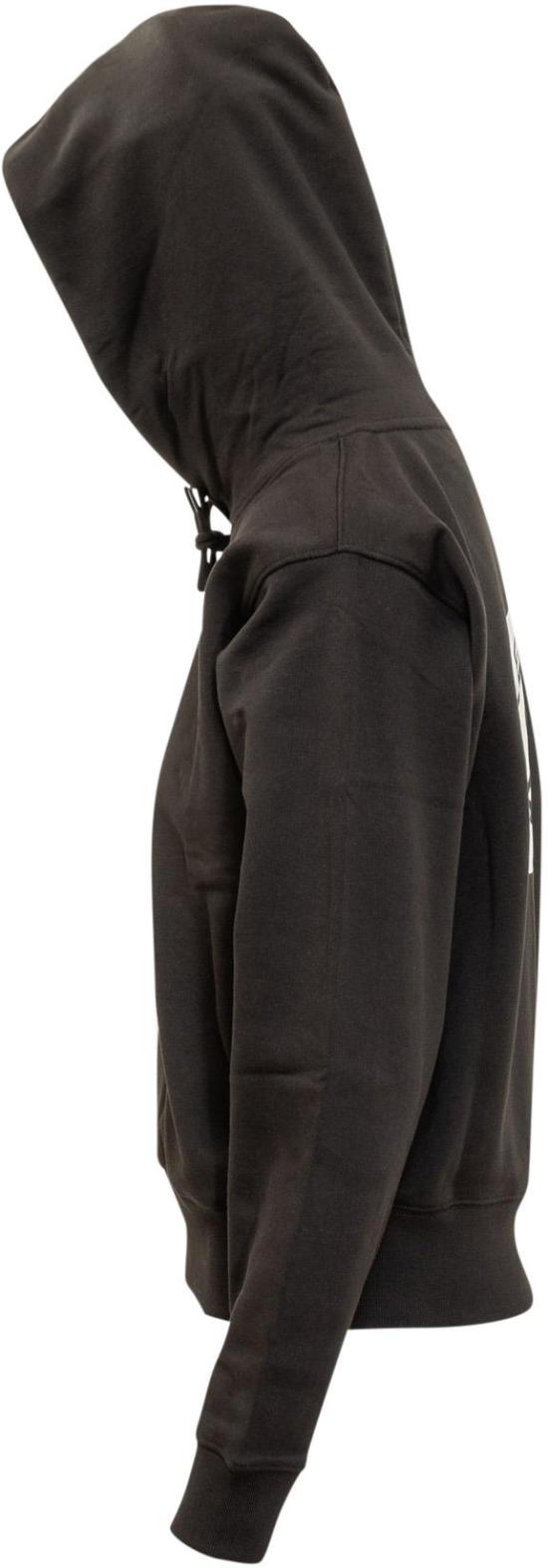 25FW 겐조 후드 티셔츠 FF62HO2524MF99J BLACK - KENZO