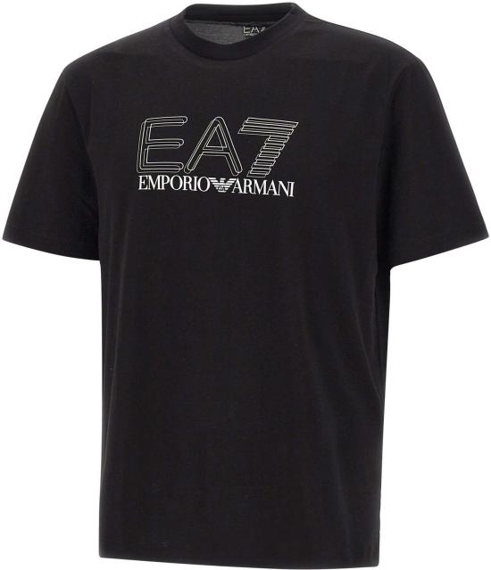 26SS 엠포리오 아르마니 반팔 티셔츠 7M001307AF10375UC001 BLACK