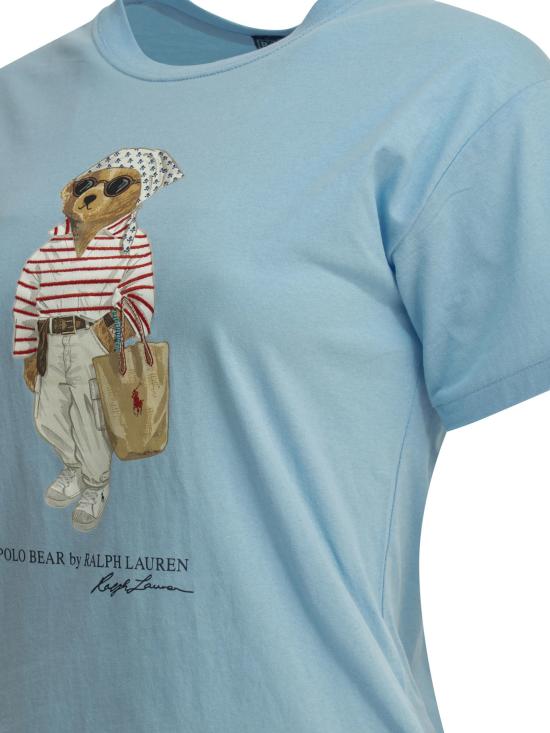 26SS 폴로 랄프로렌 반팔 티셔츠 211A12734001BABYBLUE - POLO RALPH LAUREN