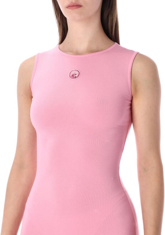 26SS 마린세르 롱 원피스 WDR481ACJER0115PK30 PINK - MARINE SERRE