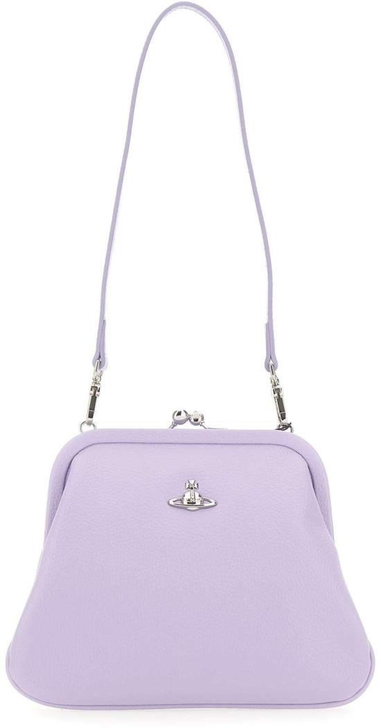 26SS 비비안웨스트우드 클라스프 클로저 비비안 숄더백 4B01001BWS000DJ402 PURPLE - VIVIENNE WESTWOOD