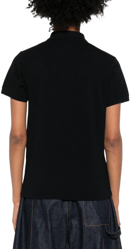 26SS 메종키츠네 베이비폭스 오버사이즈 폴로 티셔츠 OW00207KP0001P199 BLACK - MAISON KITSUNE