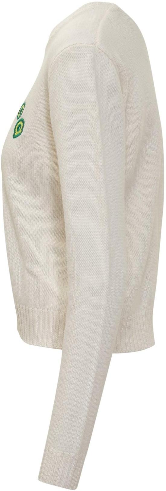 25FW 카사블랑카 스웨터 AW25KW10730101 WHITE - CASABLANCA