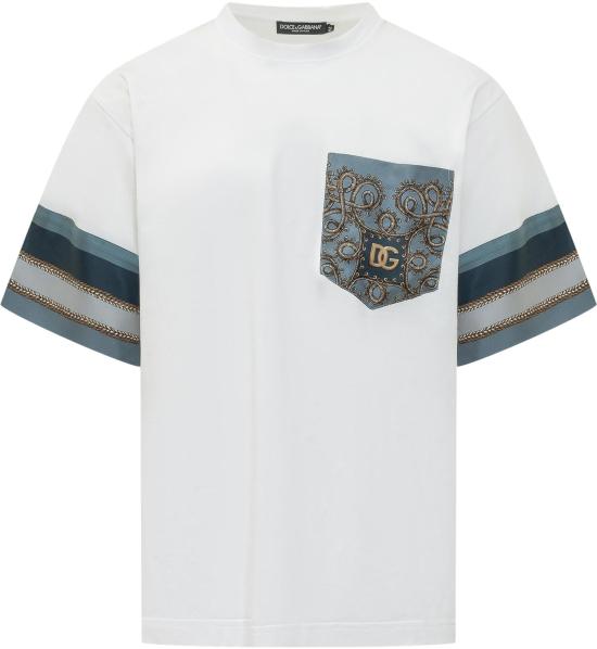 26SS 돌체앤가바나 반팔 티셔츠 G8SB2TG7PZKW0800 WHITE