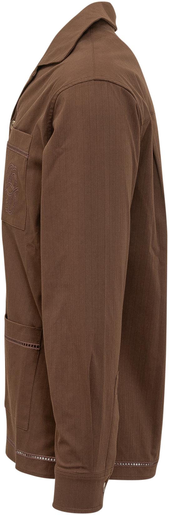 26SS 드롤드무슈 긴팔 셔츠 KSH262CO278BN BROWN - DROLE DE MONSIEUR