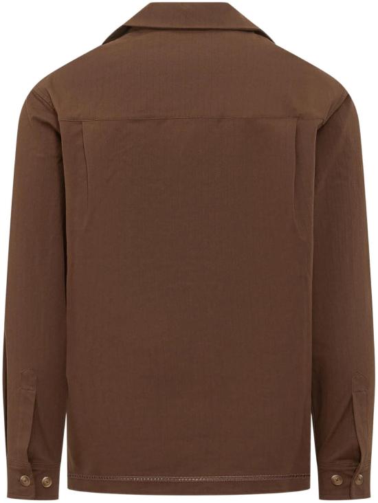 26SS 드롤드무슈 긴팔 셔츠 KSH262CO278BN BROWN - DROLE DE MONSIEUR