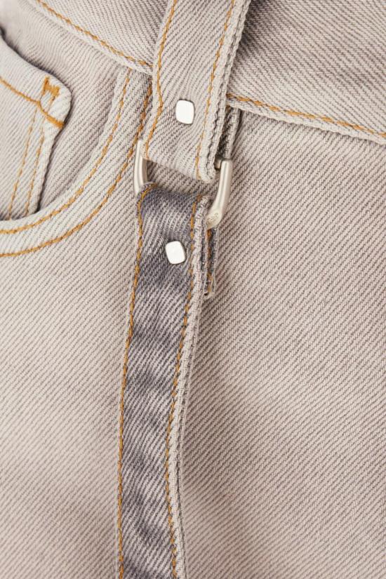  오프화이트 숏팬츠 OWYC016S24DEN0013600 GREY - OFF WHITE