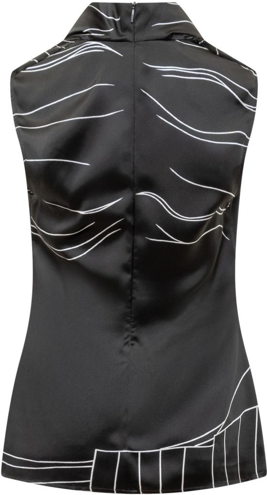  살바토레 페라가모 민소매 티셔츠 13G355778032 BLACK - SALVATORE FERRAGAMO