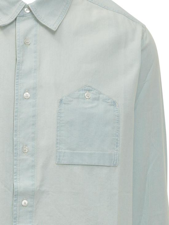 26SS 겐조 워크웨어 셔츠 FG55DC5076F4DY LICHTBLUE - KENZO