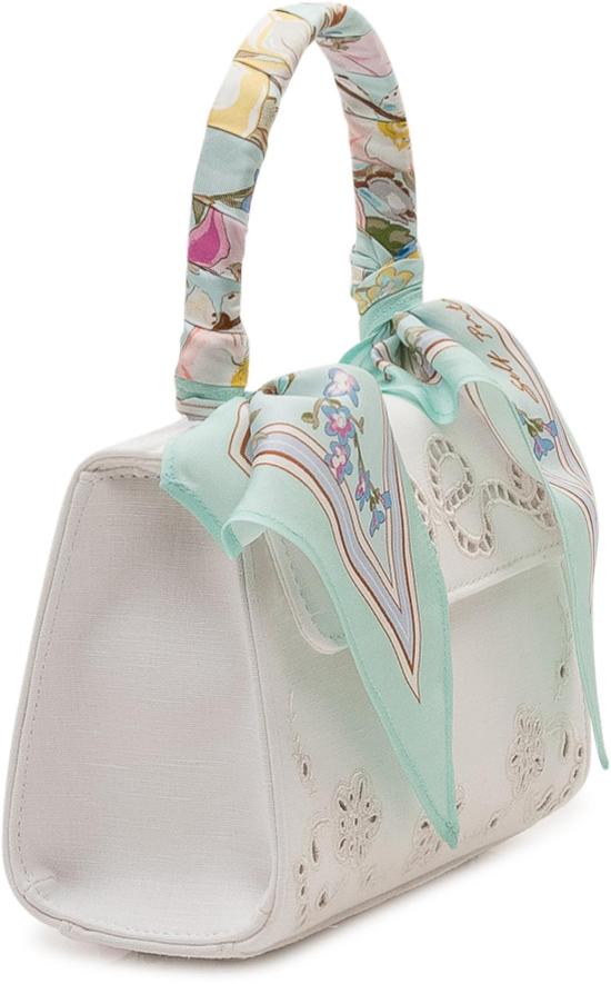 26SS 셀프 포트레이트 토트백 SS26301ACCREAM WHITE - SELF PORTRAIT