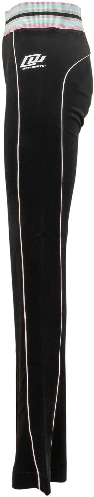 26SS 오프화이트 트레이닝/조거 팬츠 2CJ00AS26JER0011001 BLACK - OFF WHITE